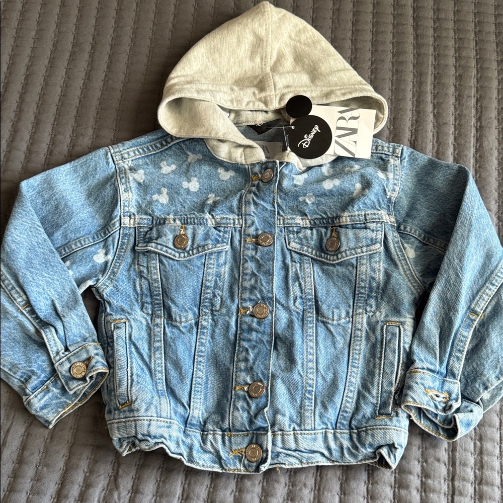 Zara Disney Denim Jacket